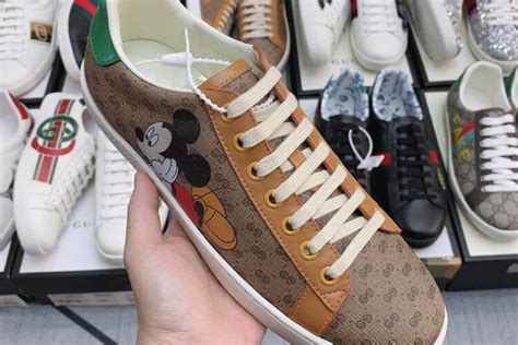 giày gucci mickey fake|Giày Gucci Mickey rep 1:1 chuẩn đẹp .